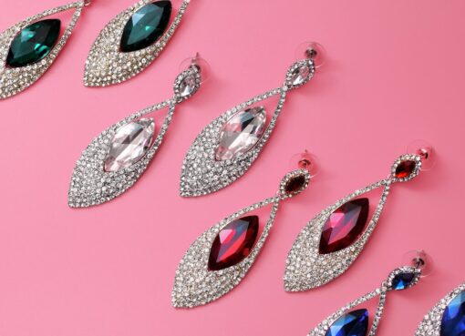 Photo Shiny earrings